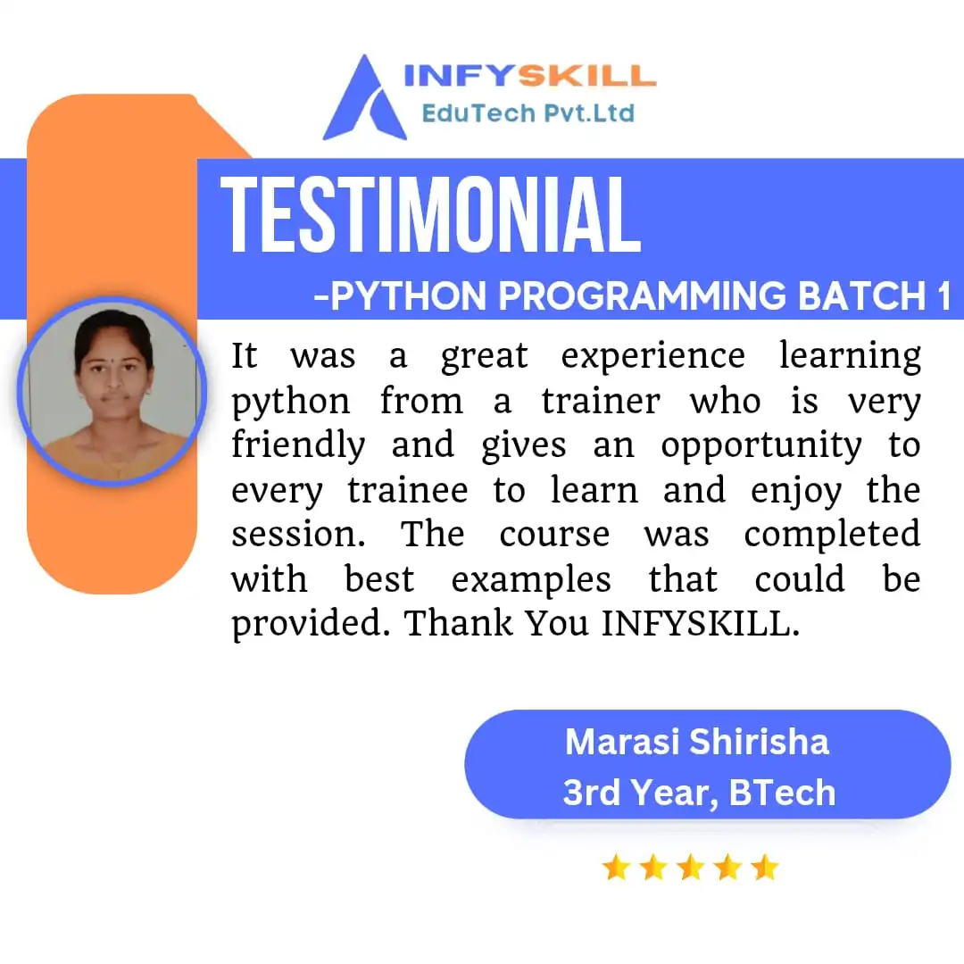 Student Testimonial